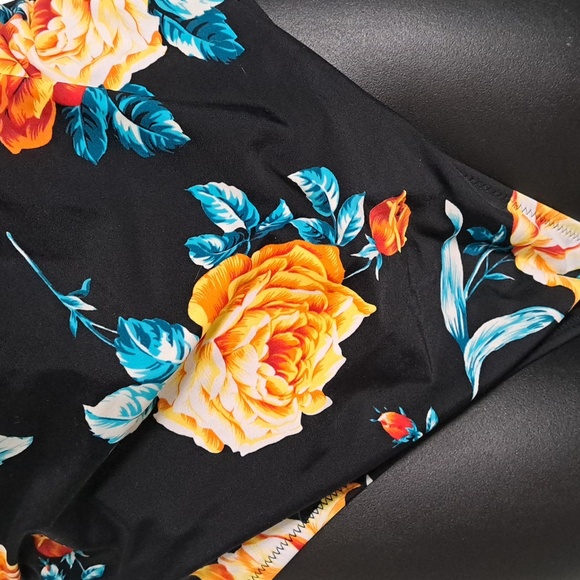 Cupshe Halter Cutout Lace Up One Piece Swimsuit in Black - Picture 8 of 14